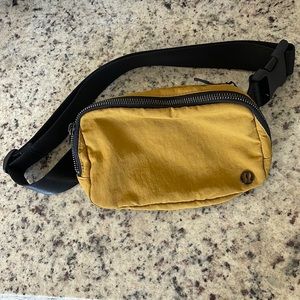 Lululemon Everywhere Yellow Belt Bag